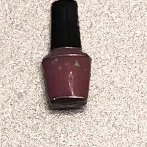 Origami Owl pinkish-purple nail polish charm